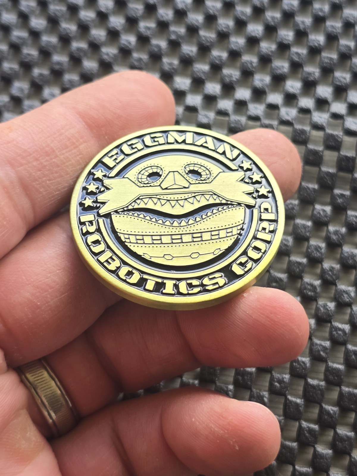 Robotnik Sonic Sega Shop UK Coin Medal Exclusive Rare Promo GENESIS SATURN CD 32