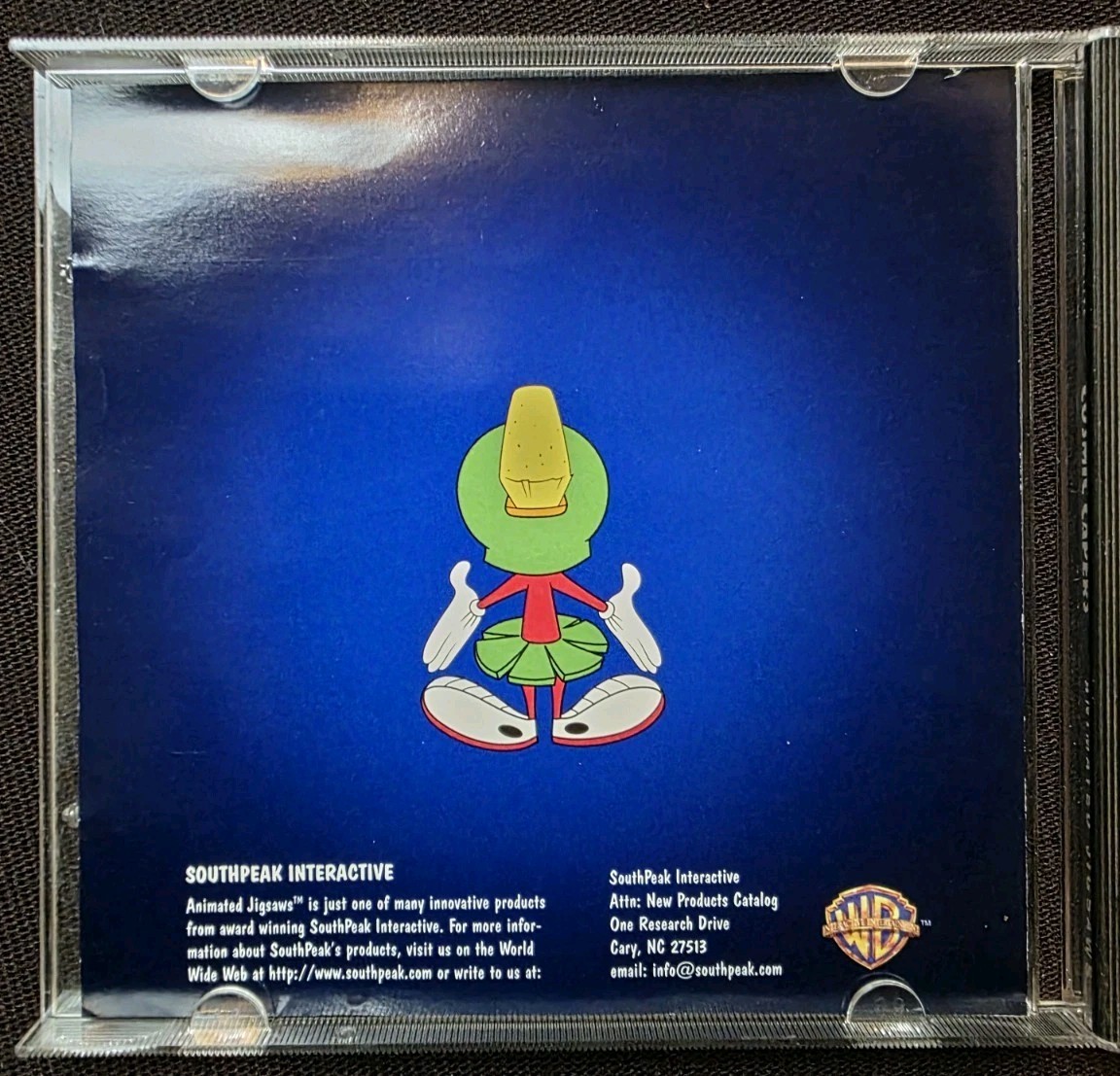 Looney Tunes Cosmic Capers Animated Jigsaws PC CD-ROM 1998 Marvin Martian