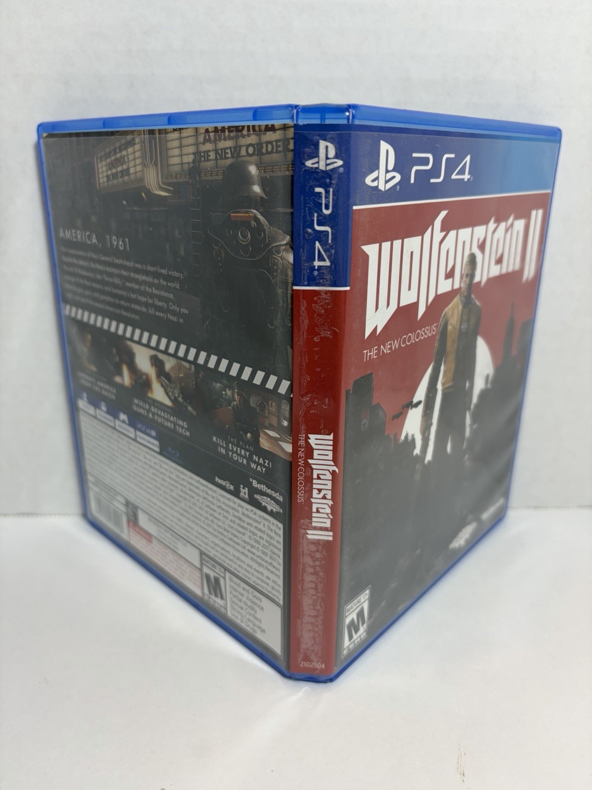 Wolfenstein II 2 The New Colossus PS4 Sony PlayStation 4 – CIB Tested & Working