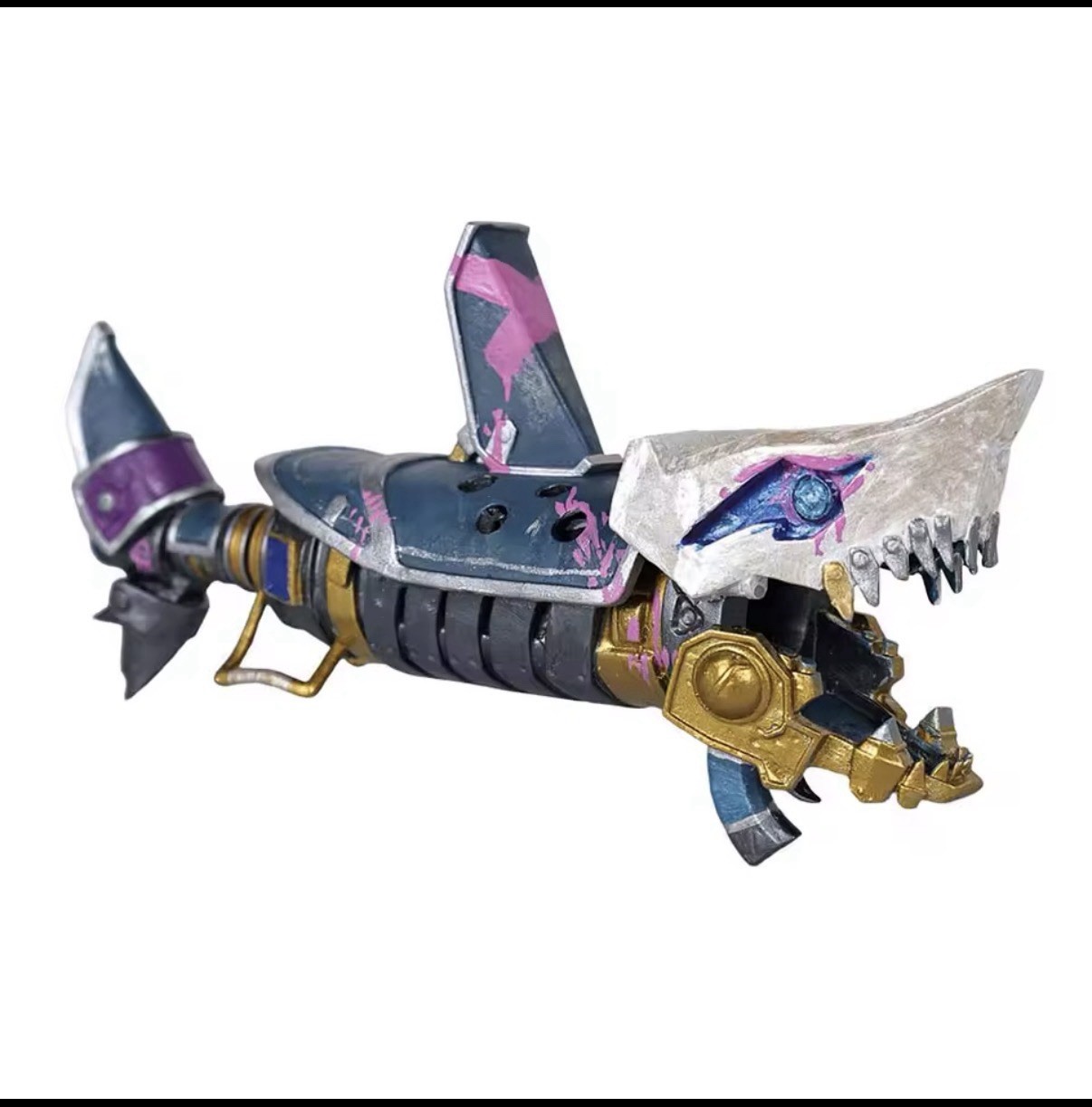 Fishbones Jinx Pistols Foam Gun league Of Legends Game Anime Cartoon 25.5”