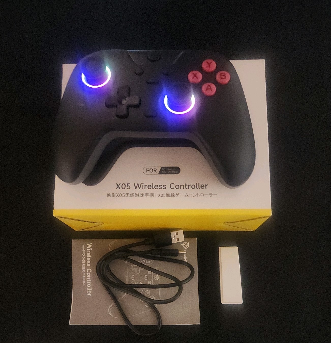 EasySMX X05 Wireless PC Switch iOs Android Controller Quiet-Press Buttons