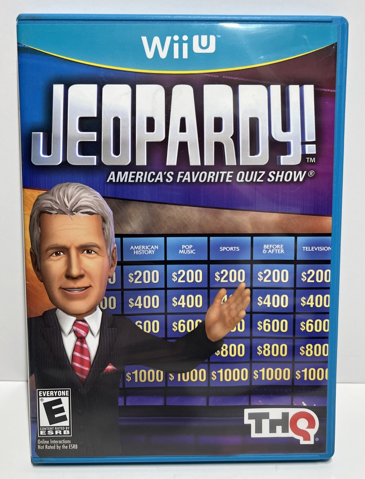 Wheel of Fortune and Jeopardy (Nintendo Wii U, 2012) THQ – CIB and Manuals