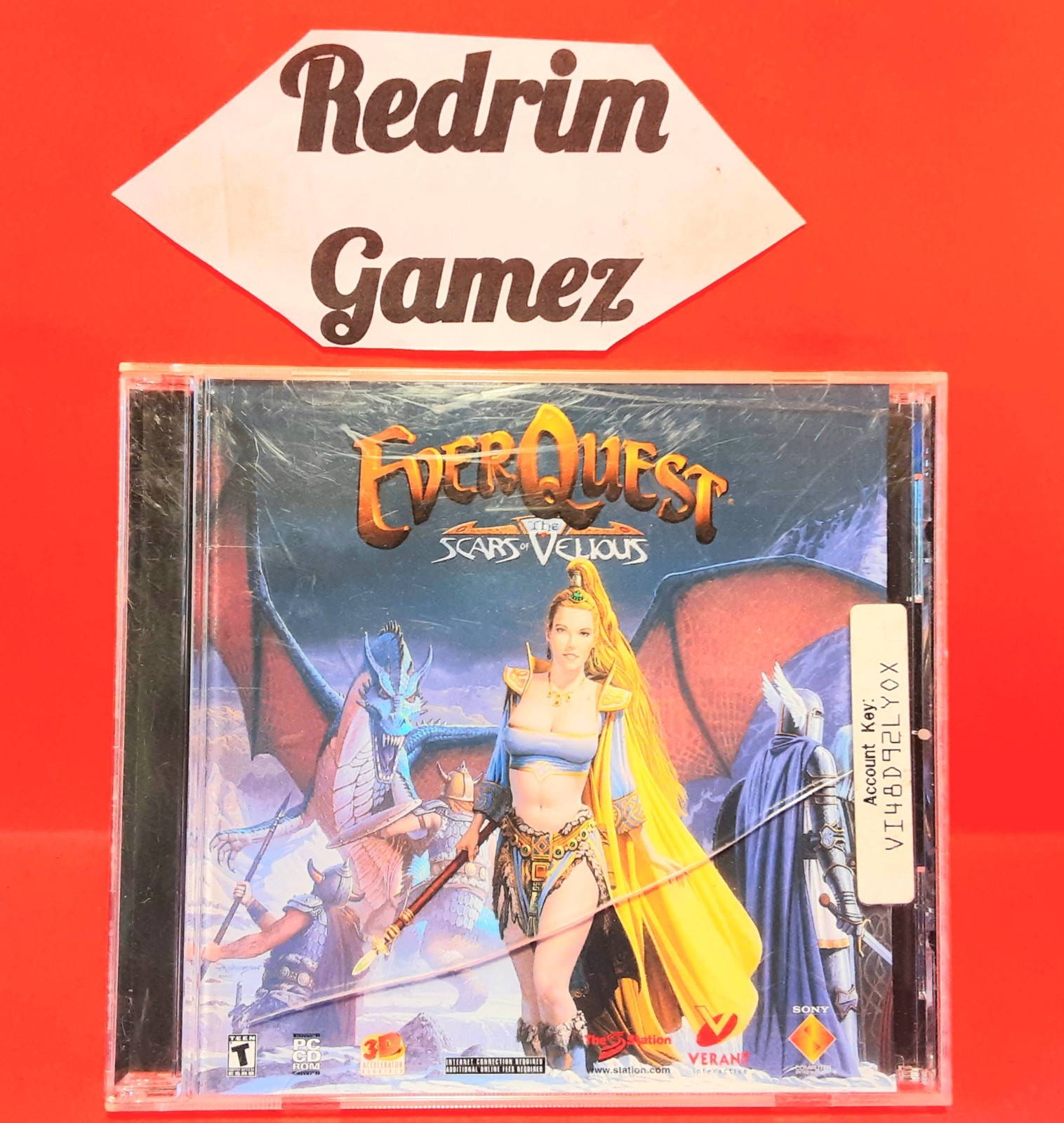 Everquest Scars Of Velious COMPLETE Windows PC Video Games Fantasy
