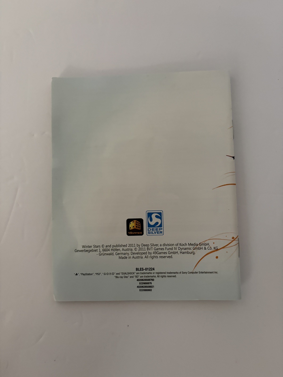 Winter Stars (Sony PlayStation 3, 2011) – PS3 PAL