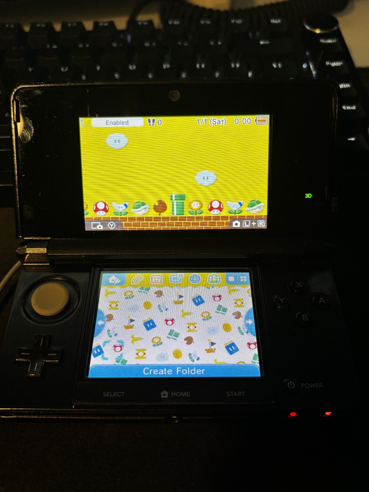 Nintendo 3ds Cosmo – Black Tested & Working