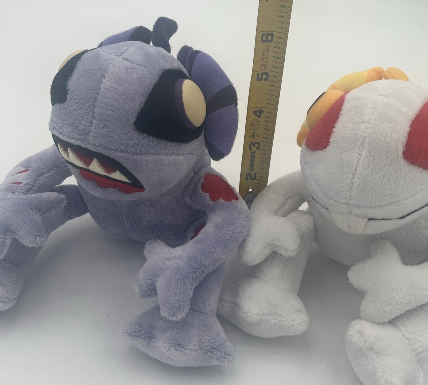 Blizzard World of Warcraft White Murloc Lurky Purple Mur’Ghoul Plush Blizzcon