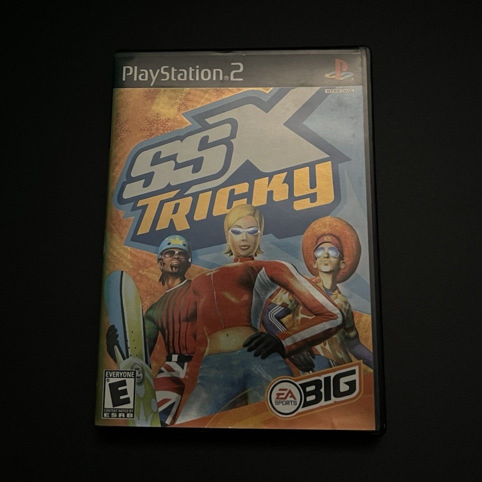 SSX Tricky Sony PlayStation 2 PS2 Game Disc w/ Case EA Sports BIG