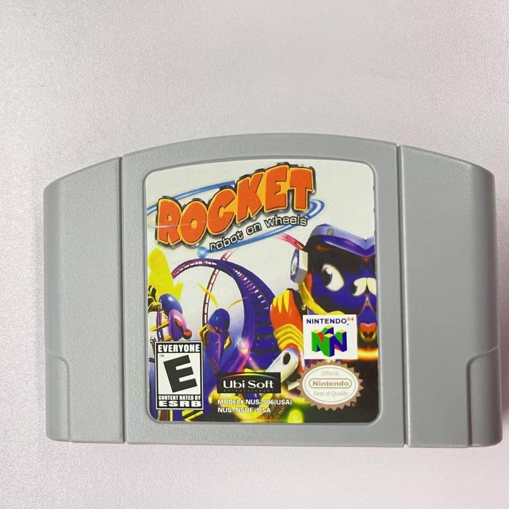 Rocket: Robot on Wheels – Nintendo 64 (N64) Retro gaming Fully functional