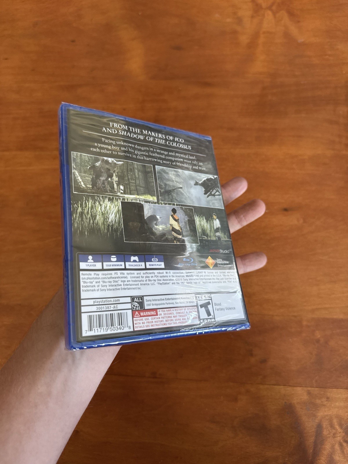The Last Guardian (PlayStation 4 Ps4) BRAND NEW Factory Sealed – Ships Fast