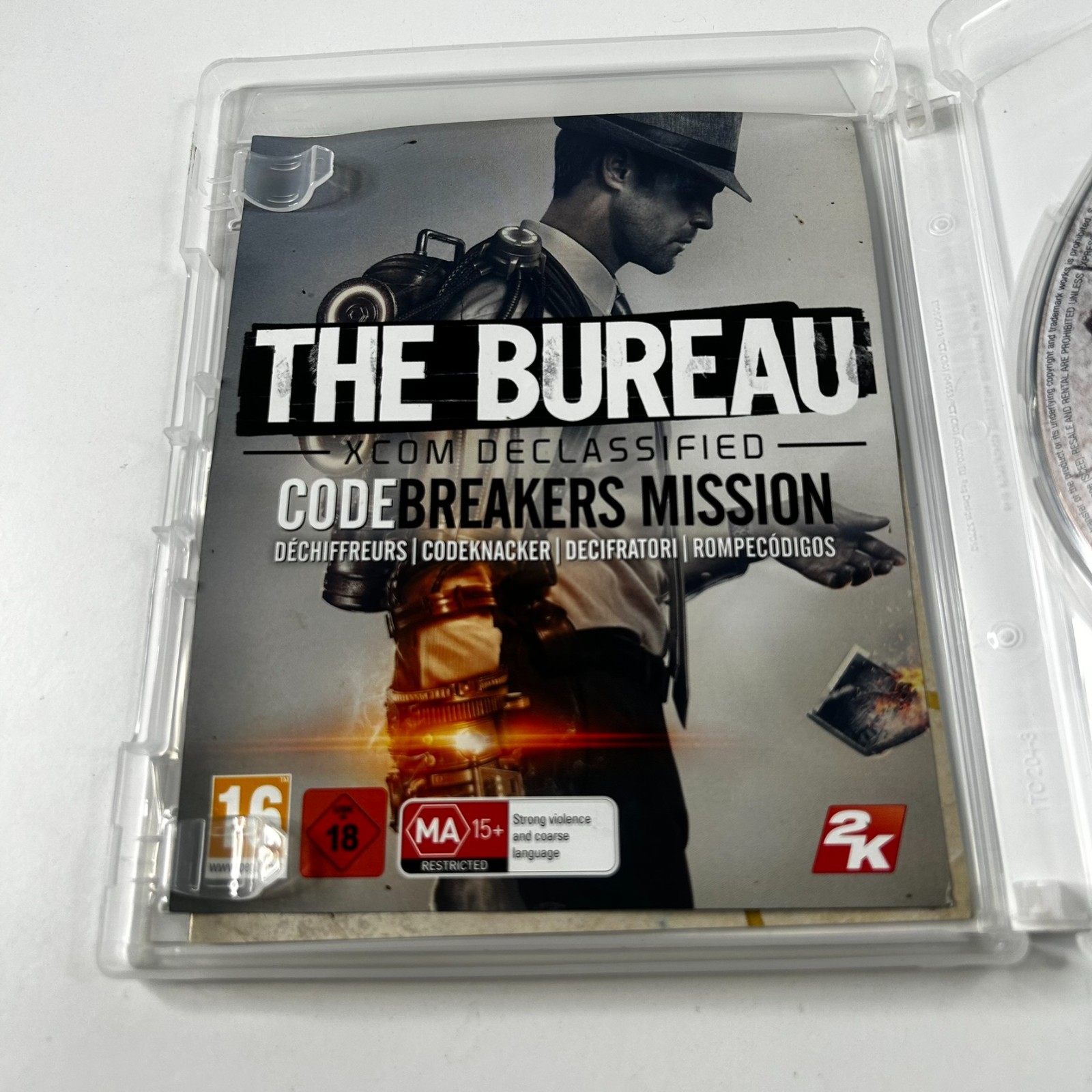 The Bureau: XCOM Declassified – PlayStation 3 (PS3, 2013 PAL) Manual Included