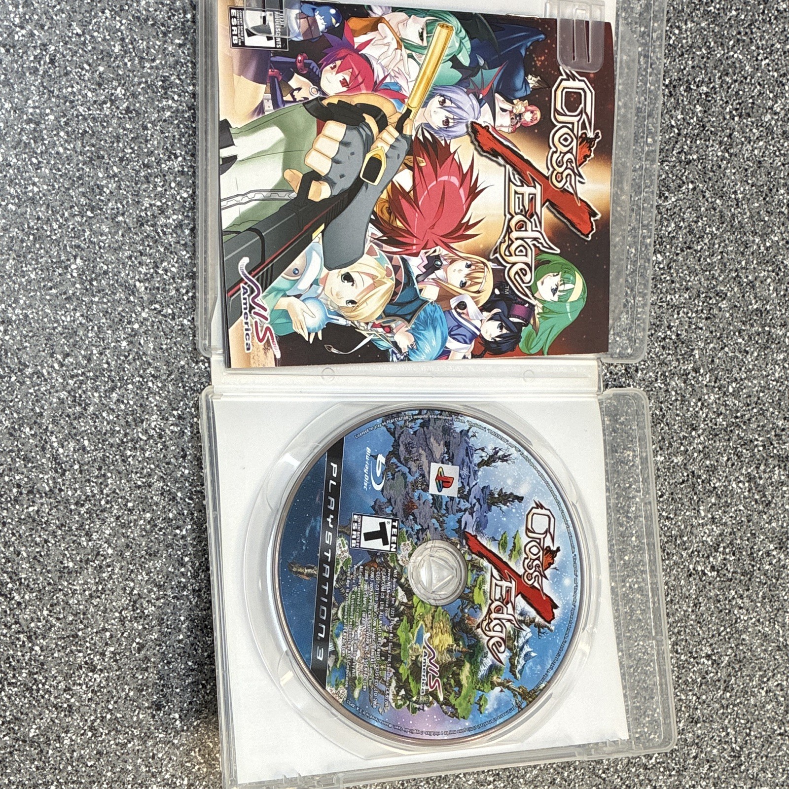 NIS America Cross Edge Sony PS3 NTSC-U/C T Teen Role Playing Manual Included