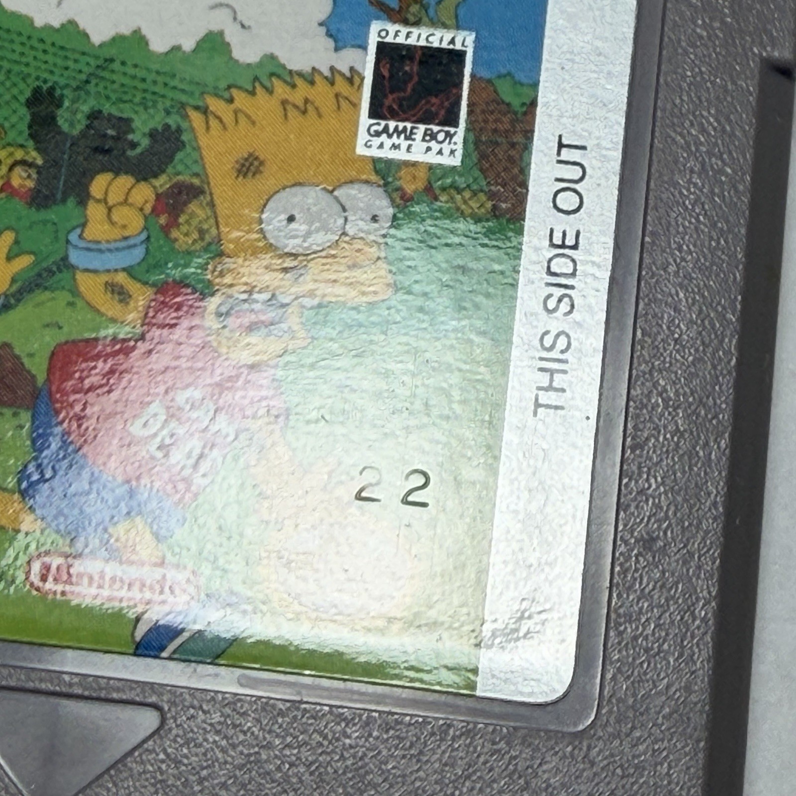 Bart Simpson’s Escape From Camp Deadly Nintendo Game Boy Works Game Only Vintage