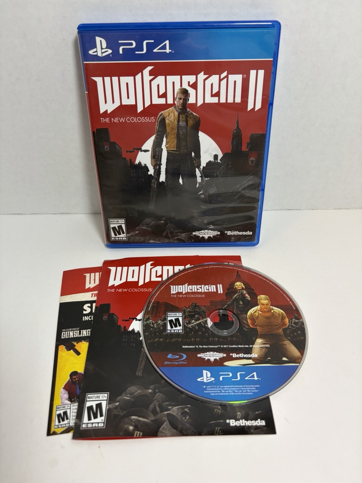 Wolfenstein II 2 The New Colossus PS4 Sony PlayStation 4 – CIB Tested & Working