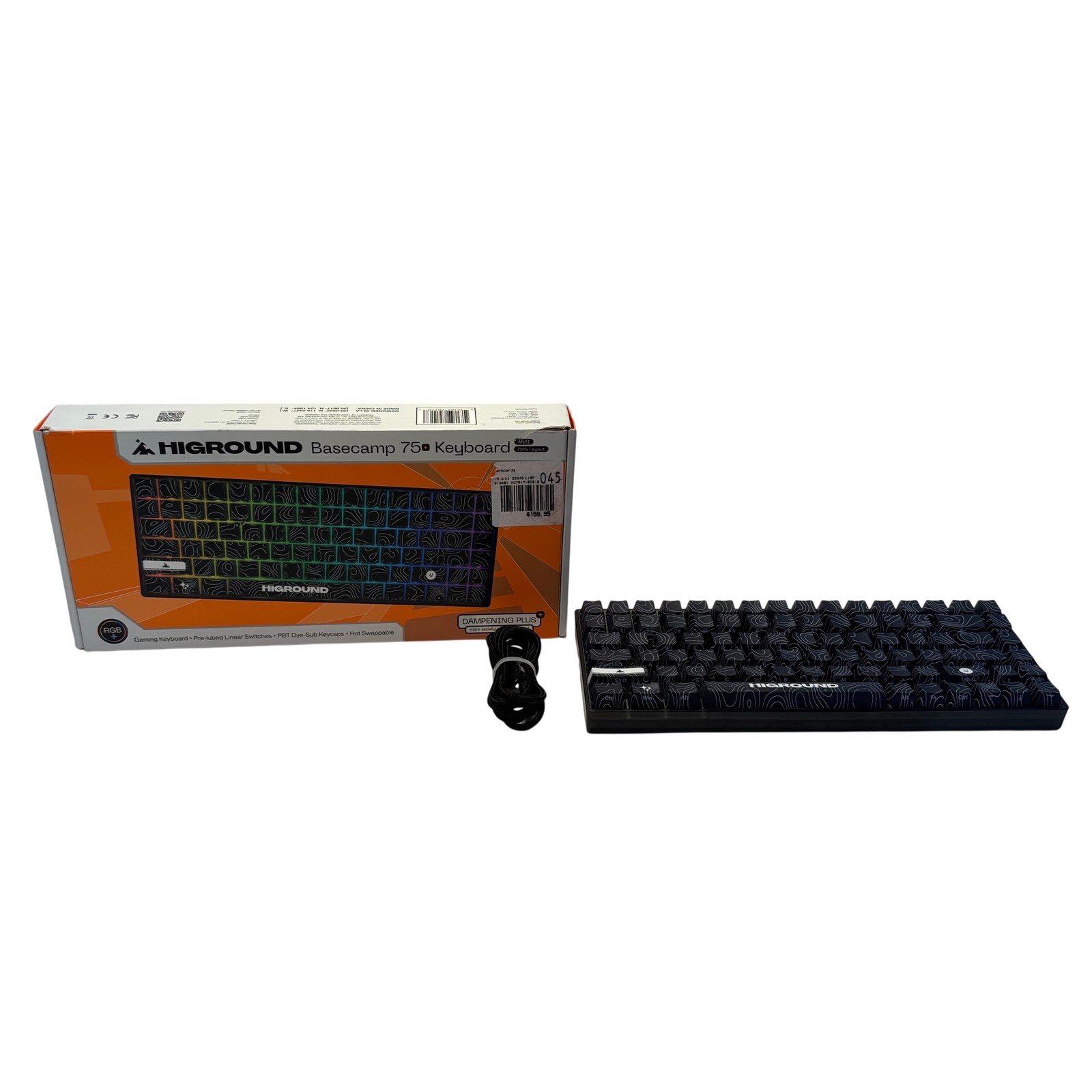HIGROUND Basecamp 75+ RGB Backlit Hot-Swappable Wired Keyboard HG75-ANSI