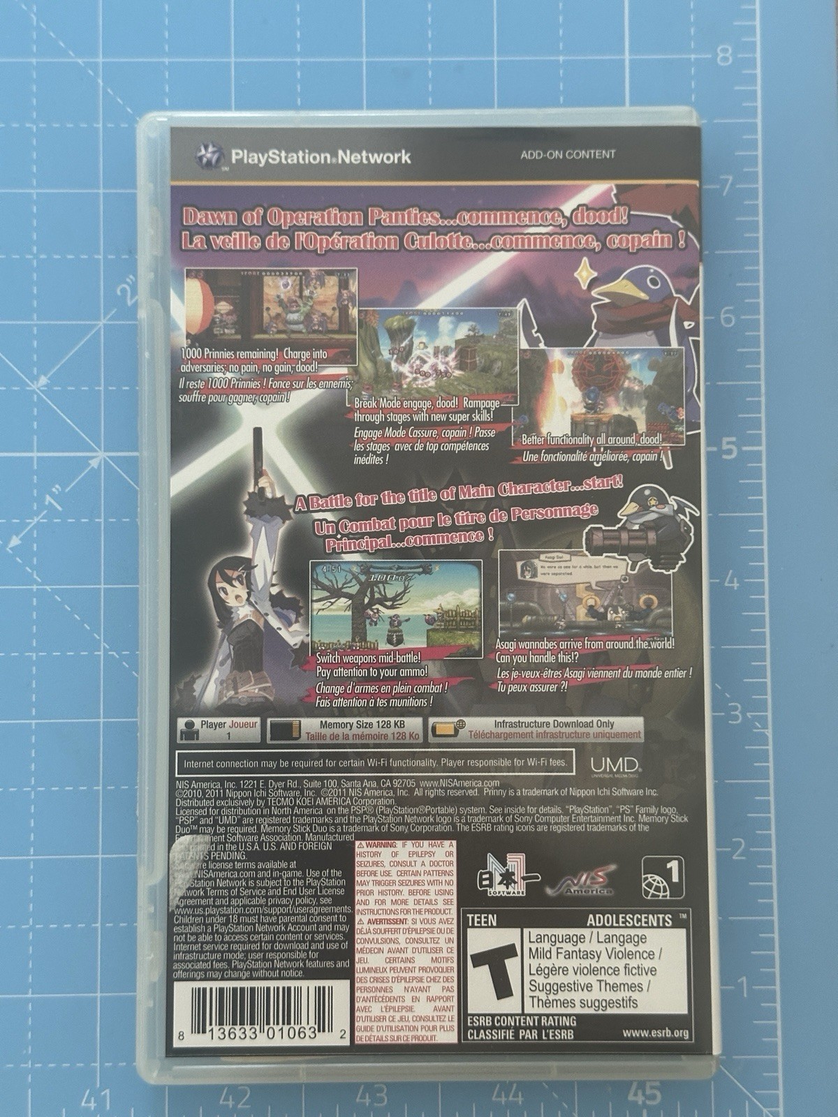 NIS America Prinny 2: Dawn of Operation Panties, Dood! PSP CIB Minty Copy