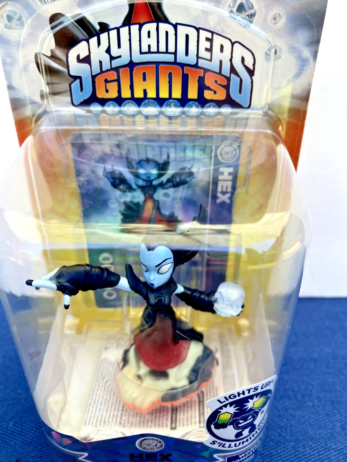 Skylanders Giants – Hex Action Figure – LIGHTS UP ! NEW SEALED Activision