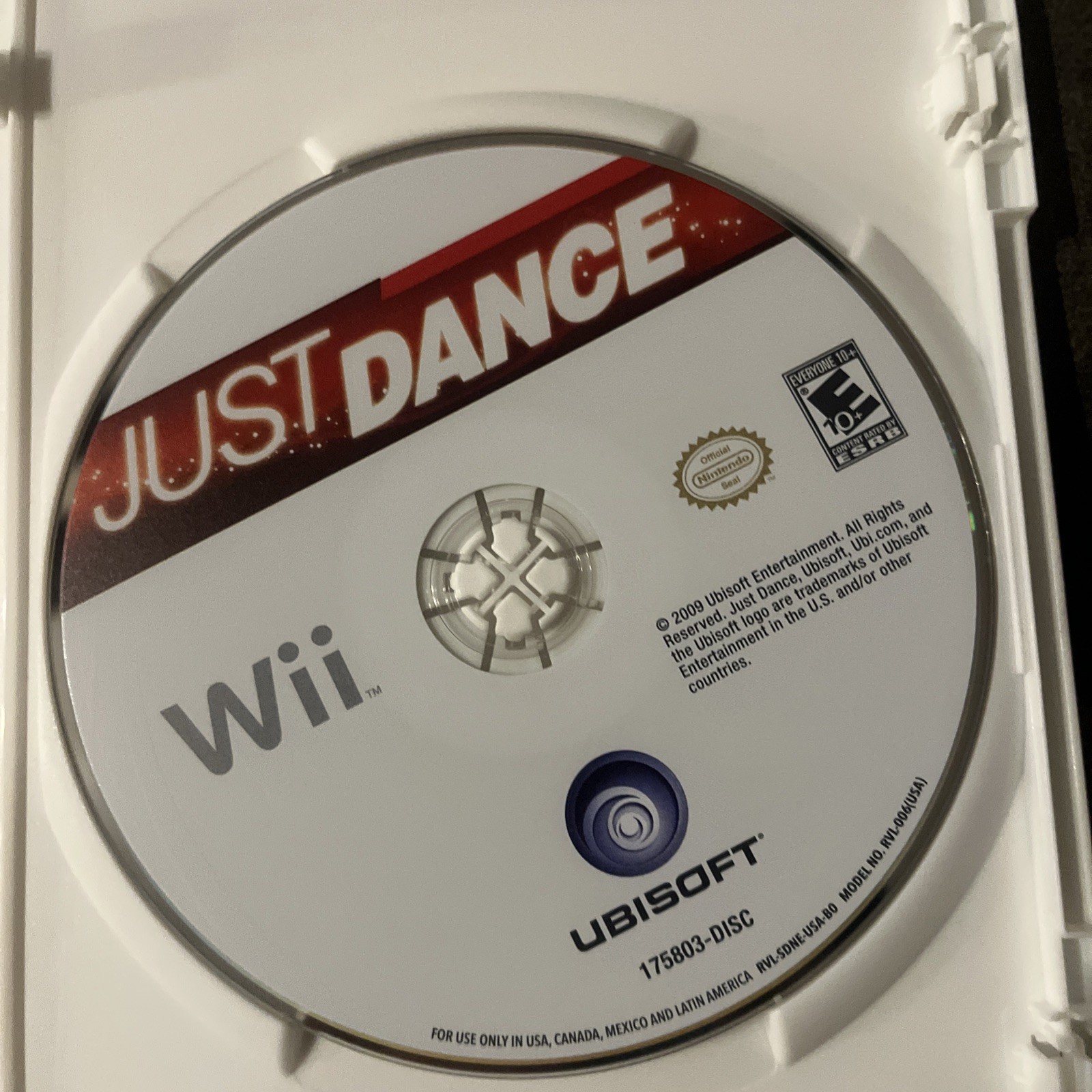 Just Dance: Disney Party (Nintendo Wii, 2012) CIB / Complete In Box- Tested
