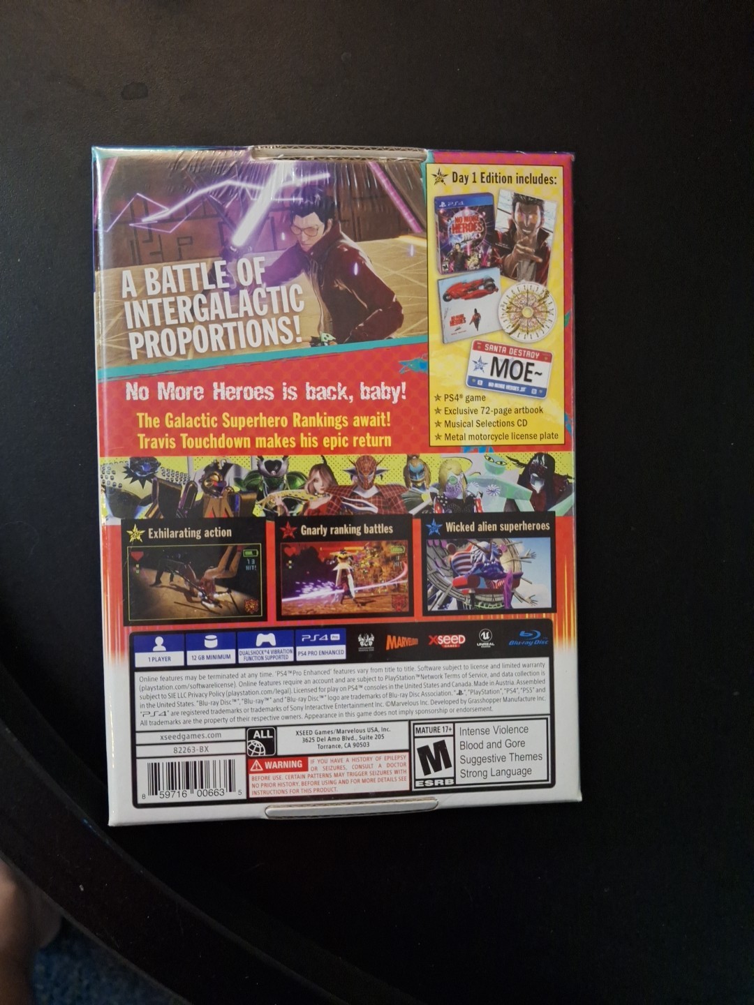 No More Heroes 3-Day 1 Edition (Sony PlayStation 4,PS4) Brand New Factory Sealed