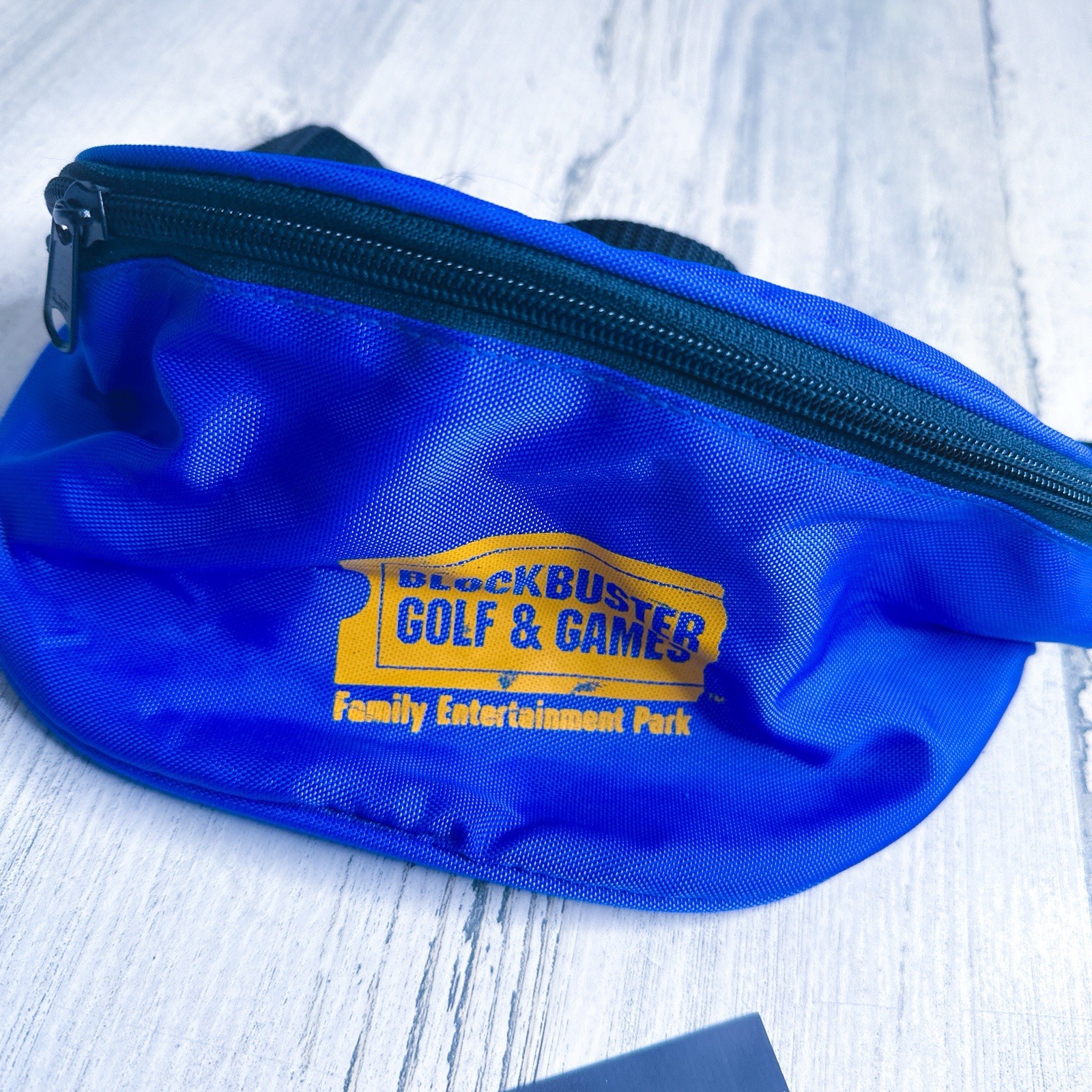 Vintage Blockbuster Video Golf & Games Lot – Fanny Pack – Tee Pen – ETC- RARE