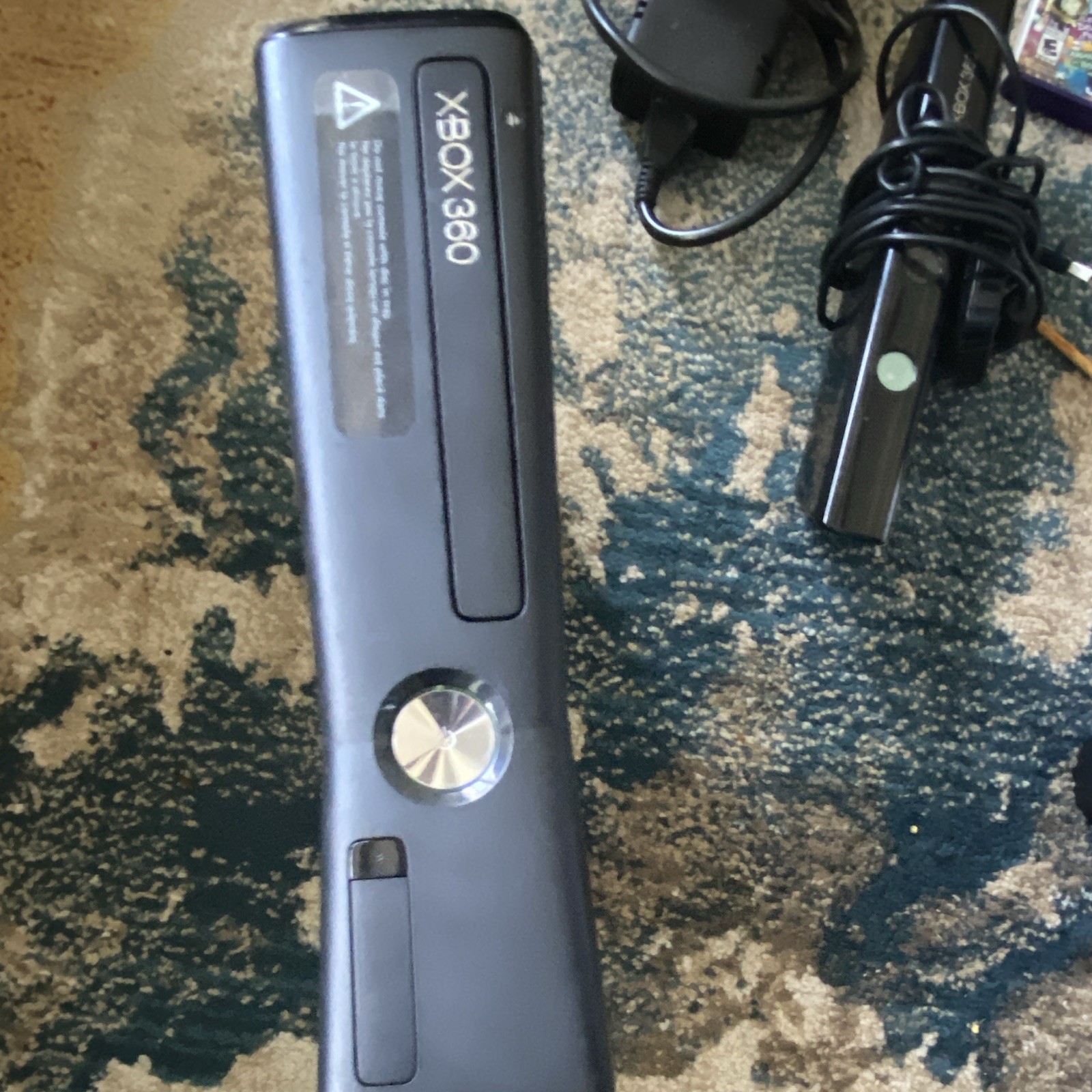 Xbox 360 With Kinect, Power Adapter, Left 4 Dead, Just Dance 2015