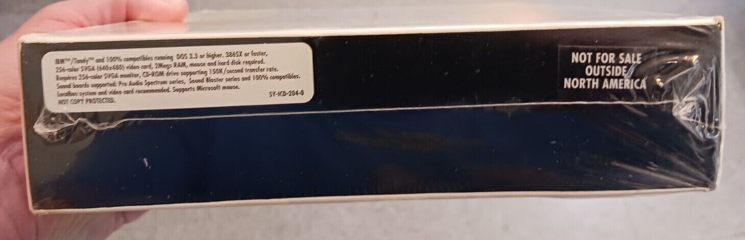 SIM City PC Game Factory Sealed NOS 1995 USA Interplay Productions Rare