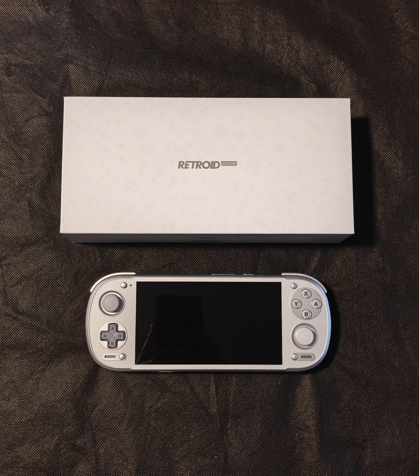 Retroid Pocket 6 12GB 128GB Silver Stick Top OLED Handheld Gaming Console