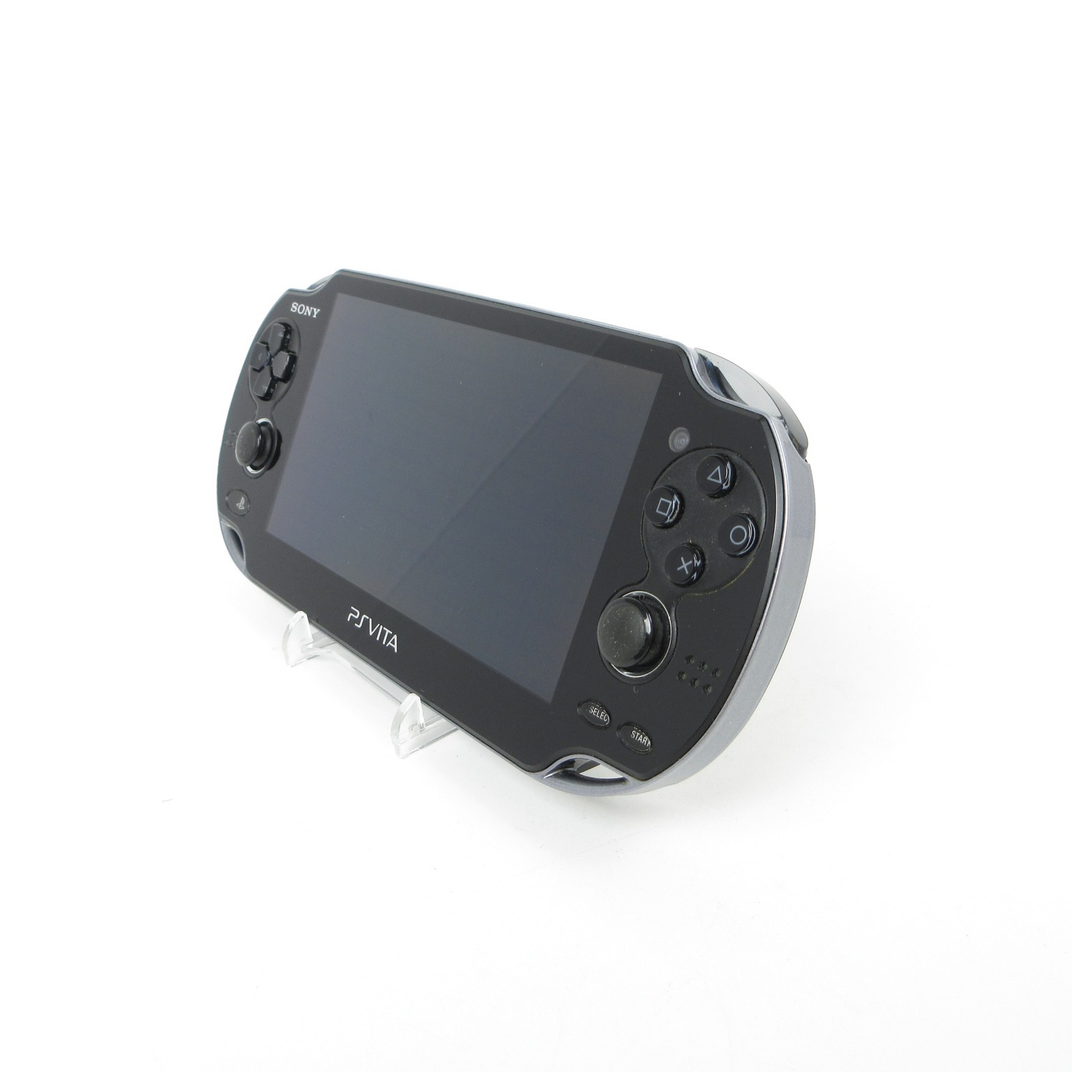 【Very Good】Sony PS Vita PCH-1000 Crystal Black Wi-Fi Model Console only #RET0519