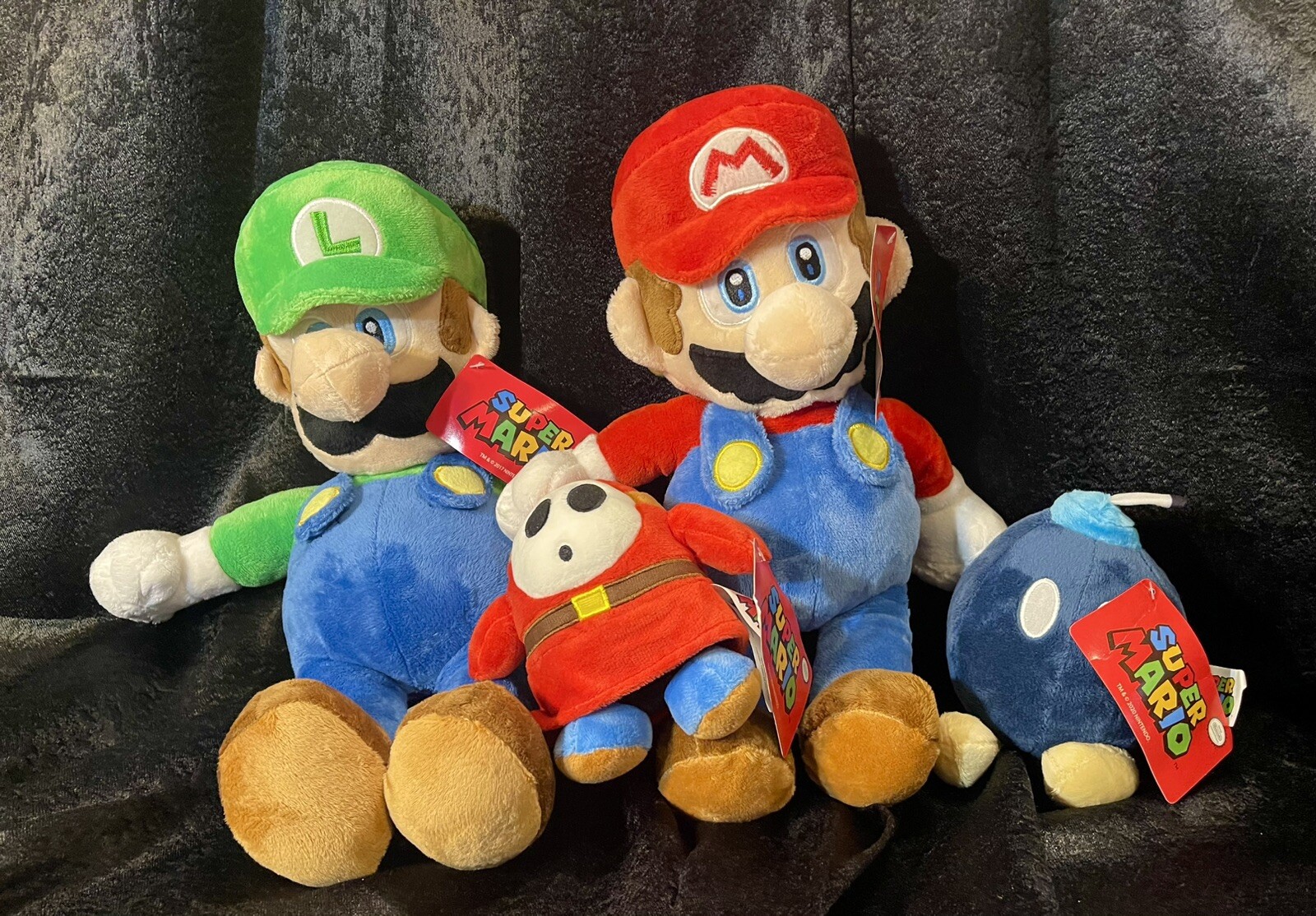 Nintendo Super Mario Video Game Plush Luigi Bob Omb Shy Guy 2018 2020 Brothers