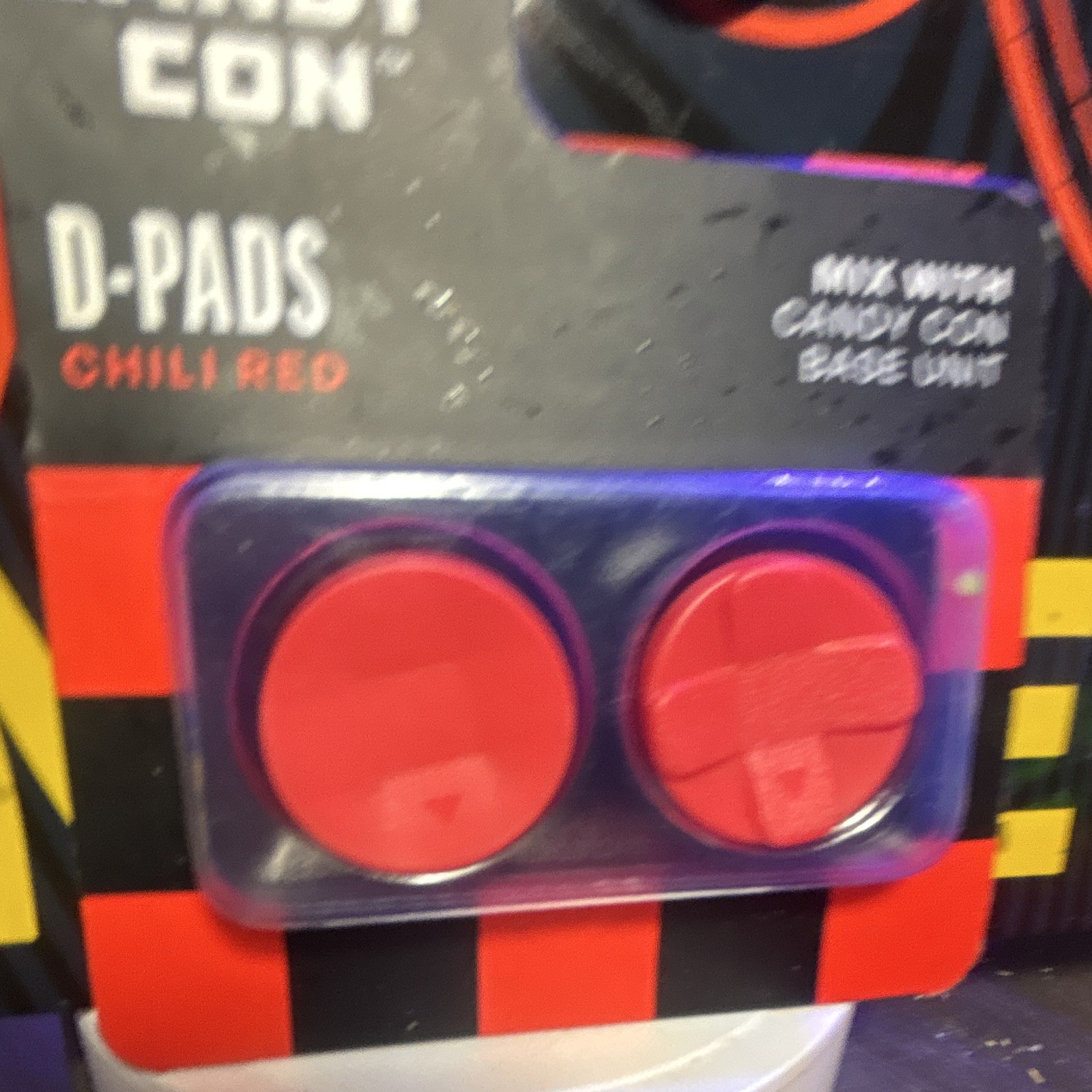 Candy Con Chili Red D-Pad Attachment 2-Pack for Wireless Controller