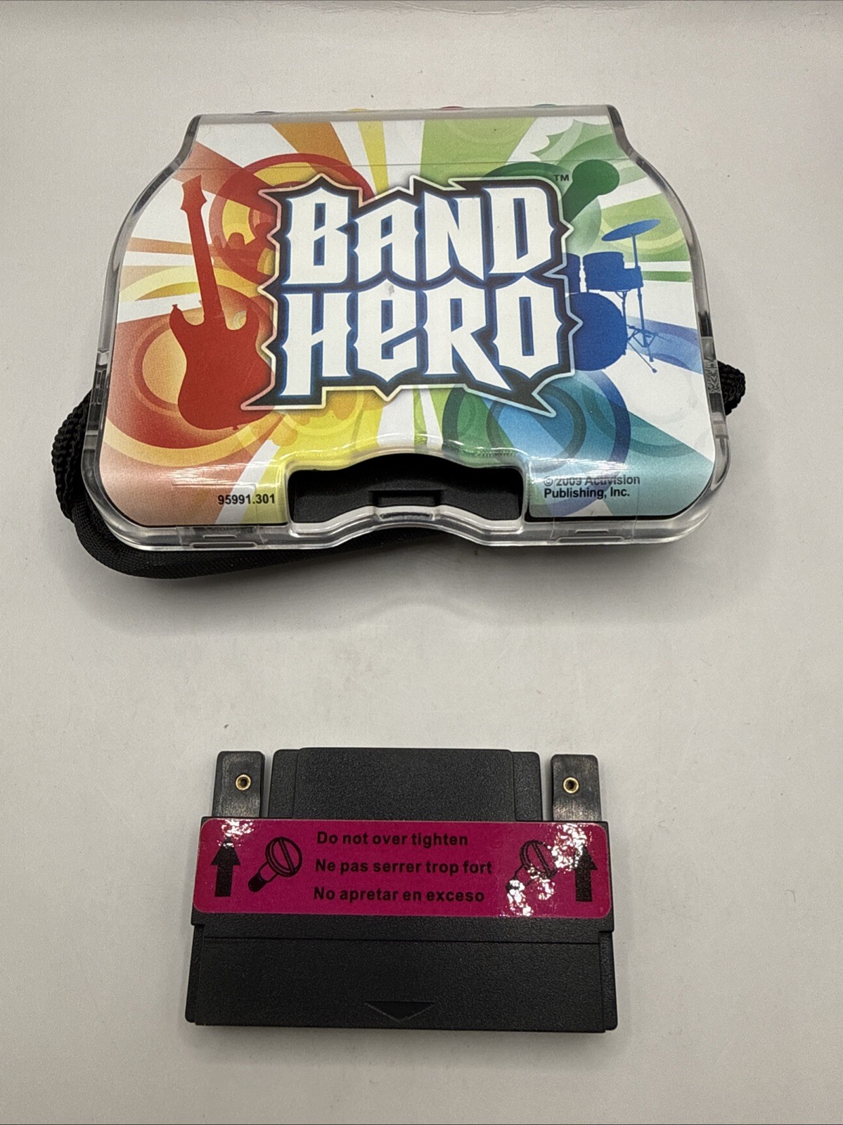 Nintendo DS Redoctane Guitar Grip Band Hero Model #95327-805 UNTESTED