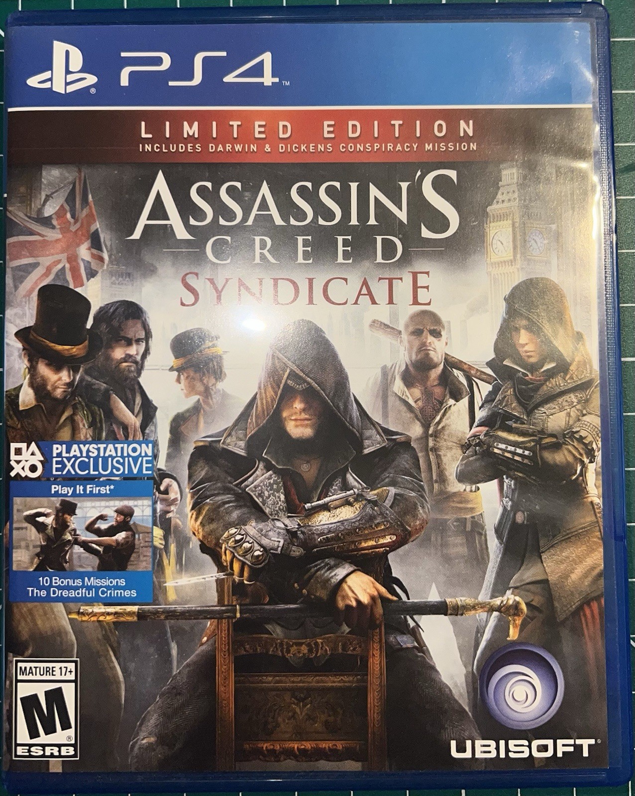 Assassin’s Creed Syndicate – Limited Edition (PS4, 2015) CIB. Tested. Authentic.