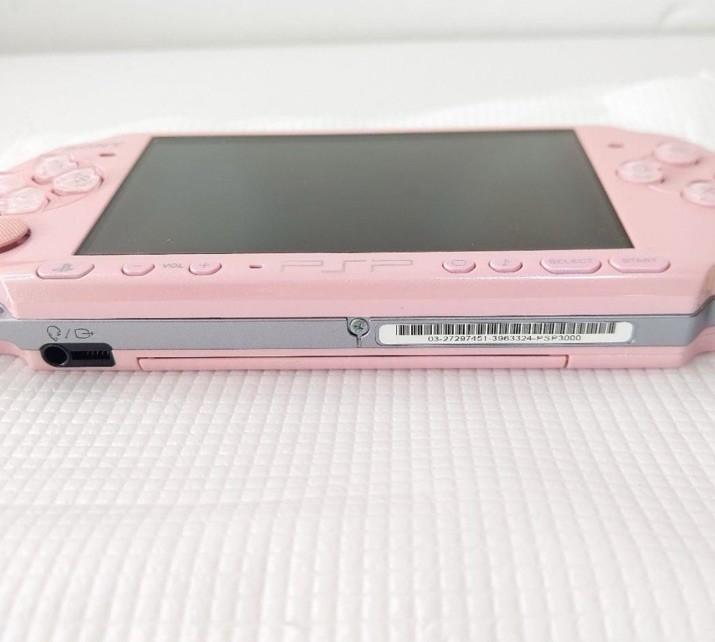 Excellent Sony PSP-3000 PSP 3000 Console Pink Region Free Jill Stuart Edition