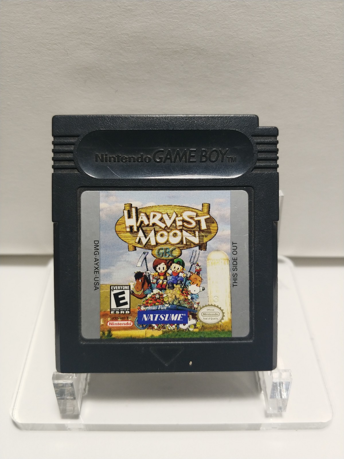 Harvest Moon GBC (Nintendo Game Boy Color, 1999) Authentic Tested & Saves