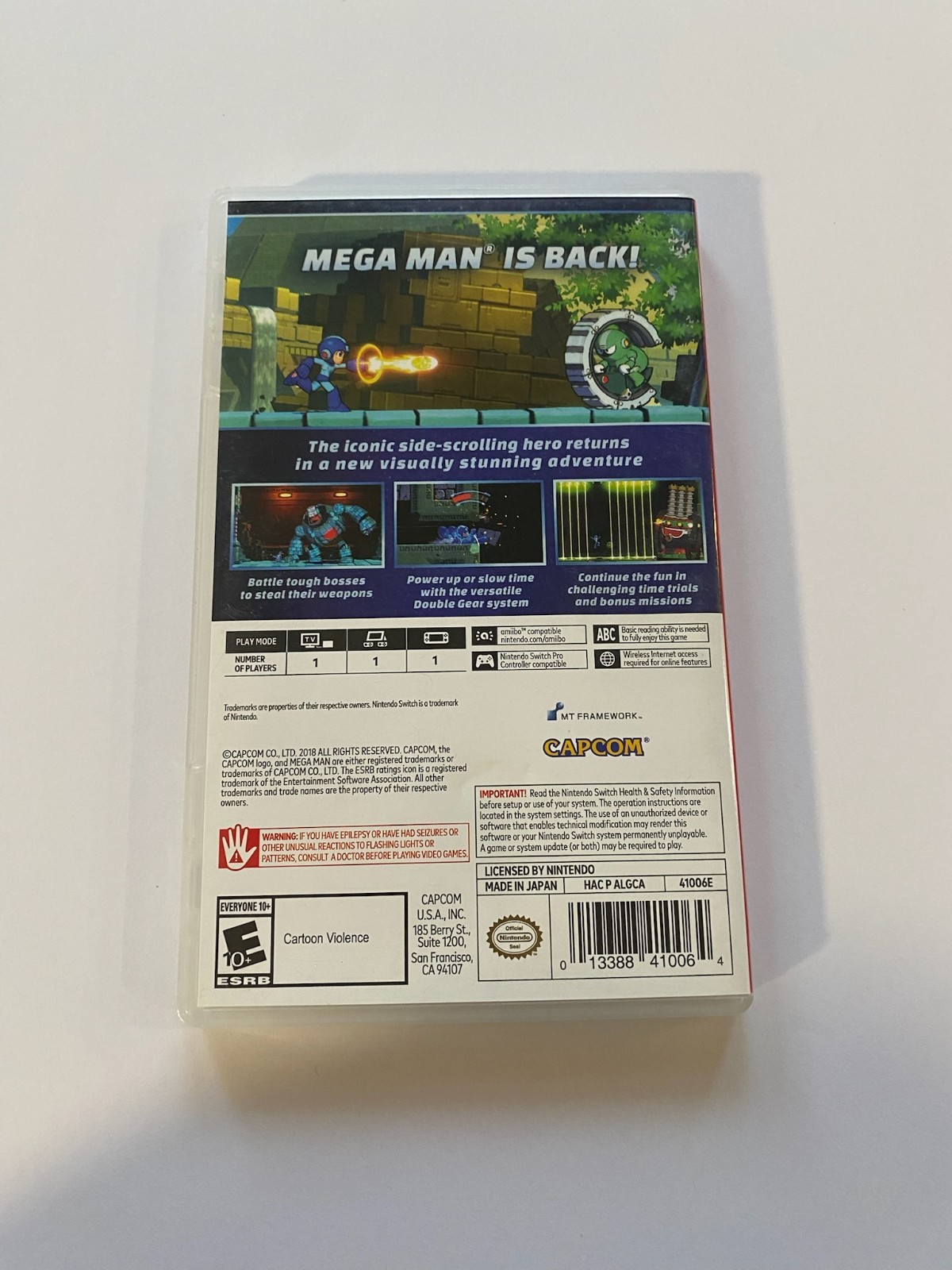 Mega Man 11 – Nintendo Switch (Preowned) Tested