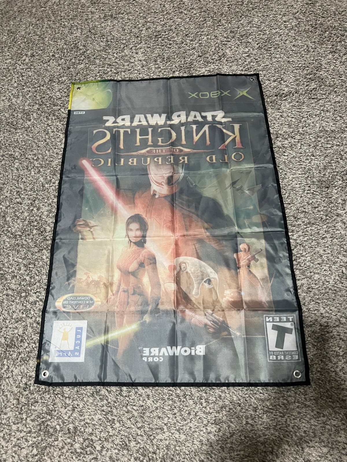 Xbox Star Wars Knights of the Old Republic Custom Wall Flag Tapestry 2 x 3 Ft