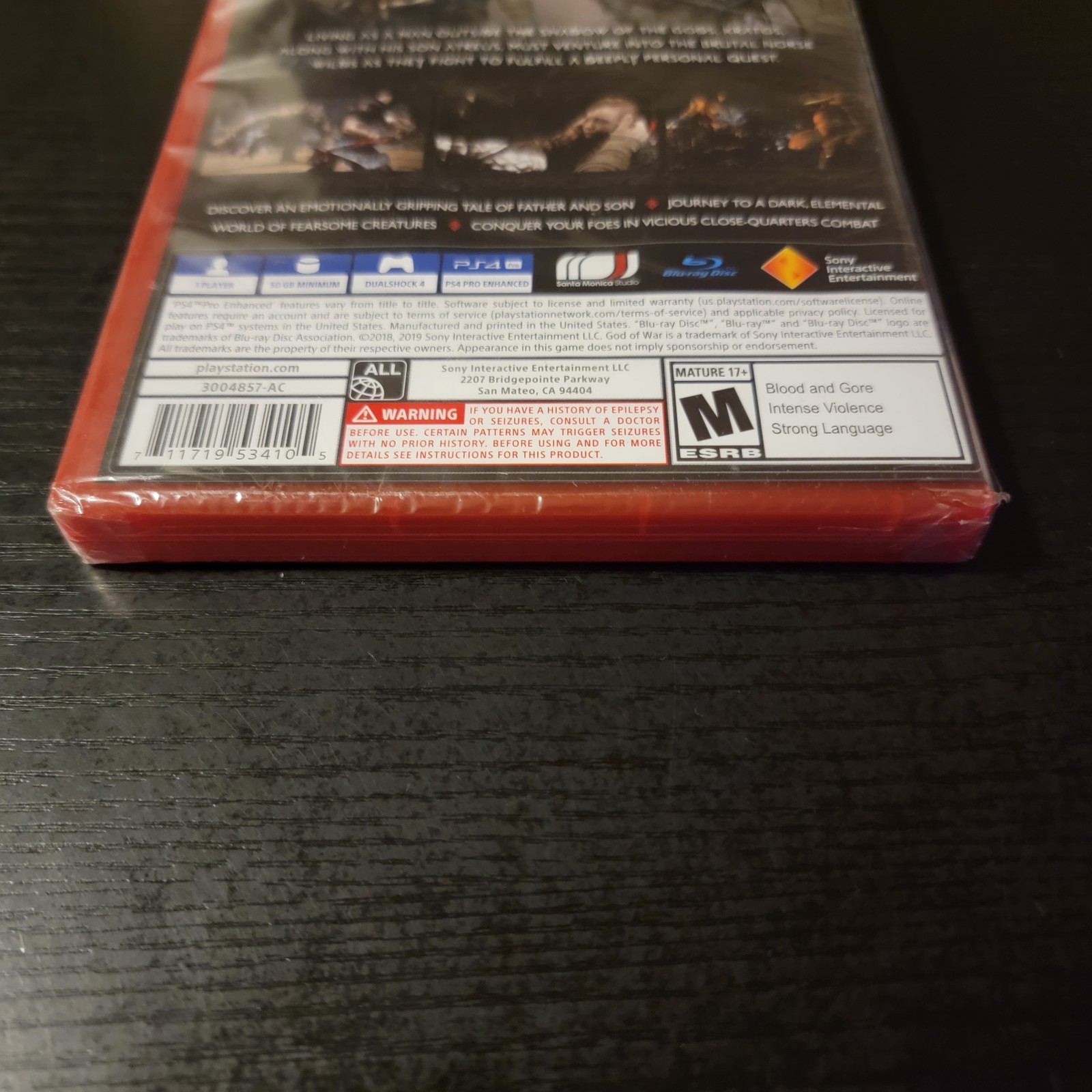 God of War Hits – Sony PlayStation 4 Not Sure If Its A Reseal Or Not