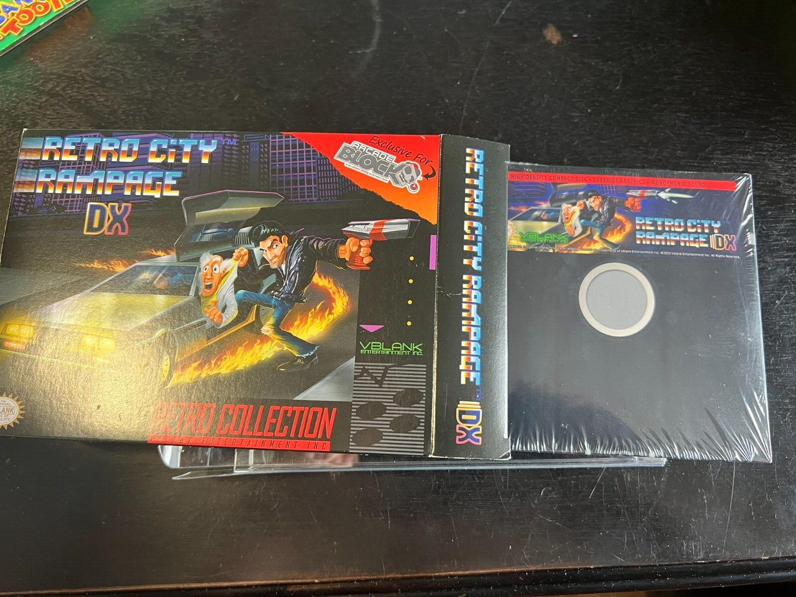 RETRO CITY RAMPAGE DX PC opened box sealed Disc (retro Collection) 2015