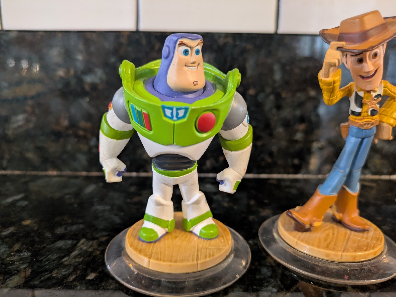 Disney Infinity Toy Story in Space Play Set Lot Buzz Woody Jessie Figures