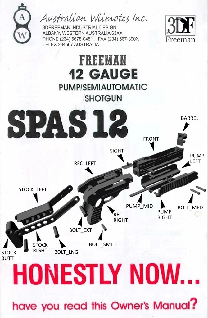 SPAS 12 V2 – Big Buck Hunter Pro Edition – Wiimote Shotgun
