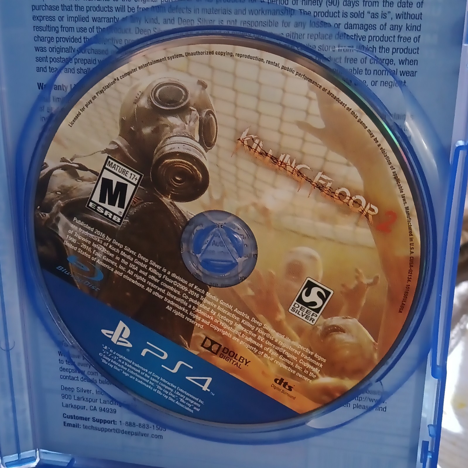 Deep Silver Killing Floor 2 Sony PlayStation 4 PS4 M Multiplayer 2016