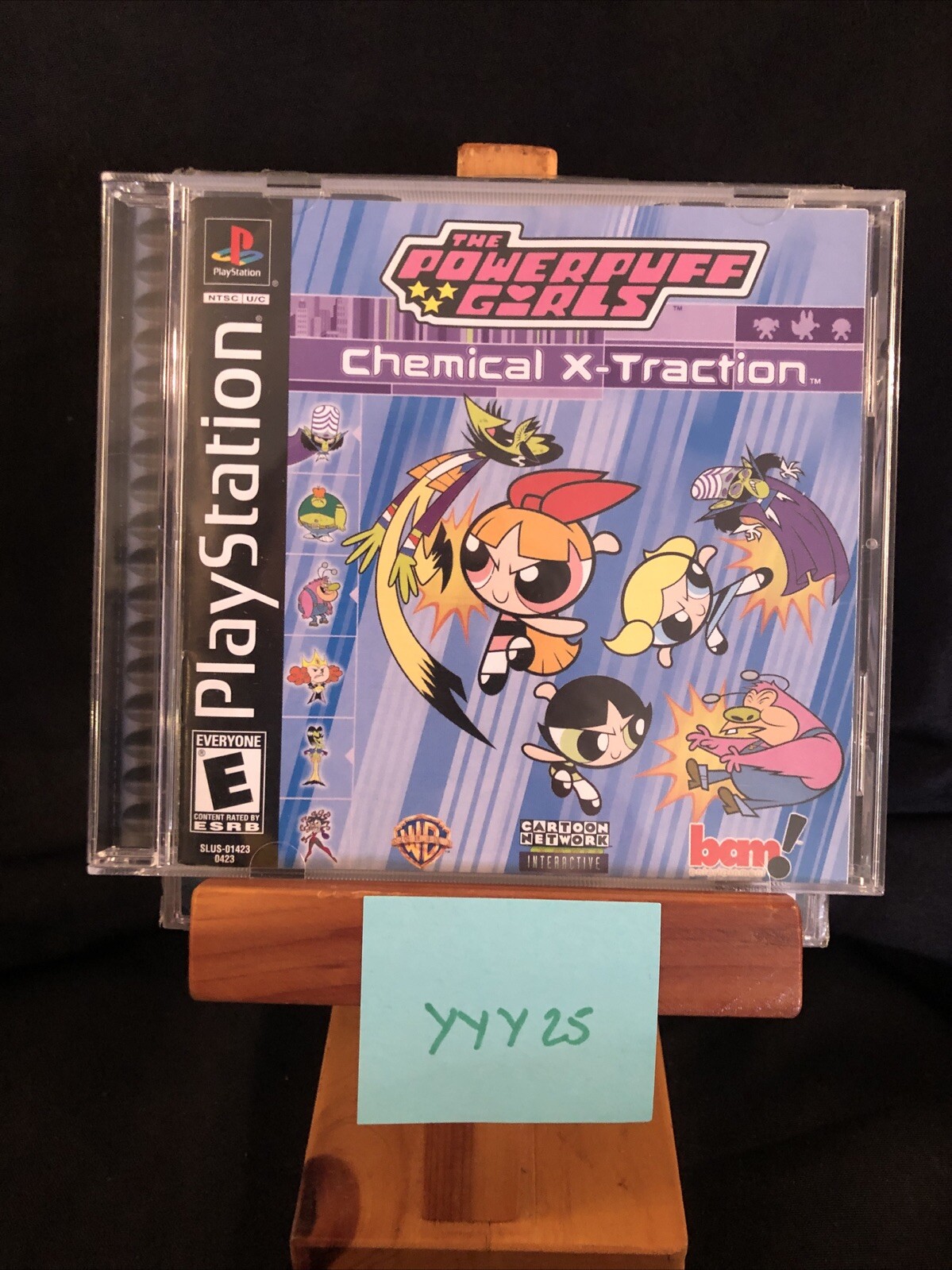 The Powerpuff Girls Chemical X-Traction Sony PlayStation 1 (PS1) used tested!