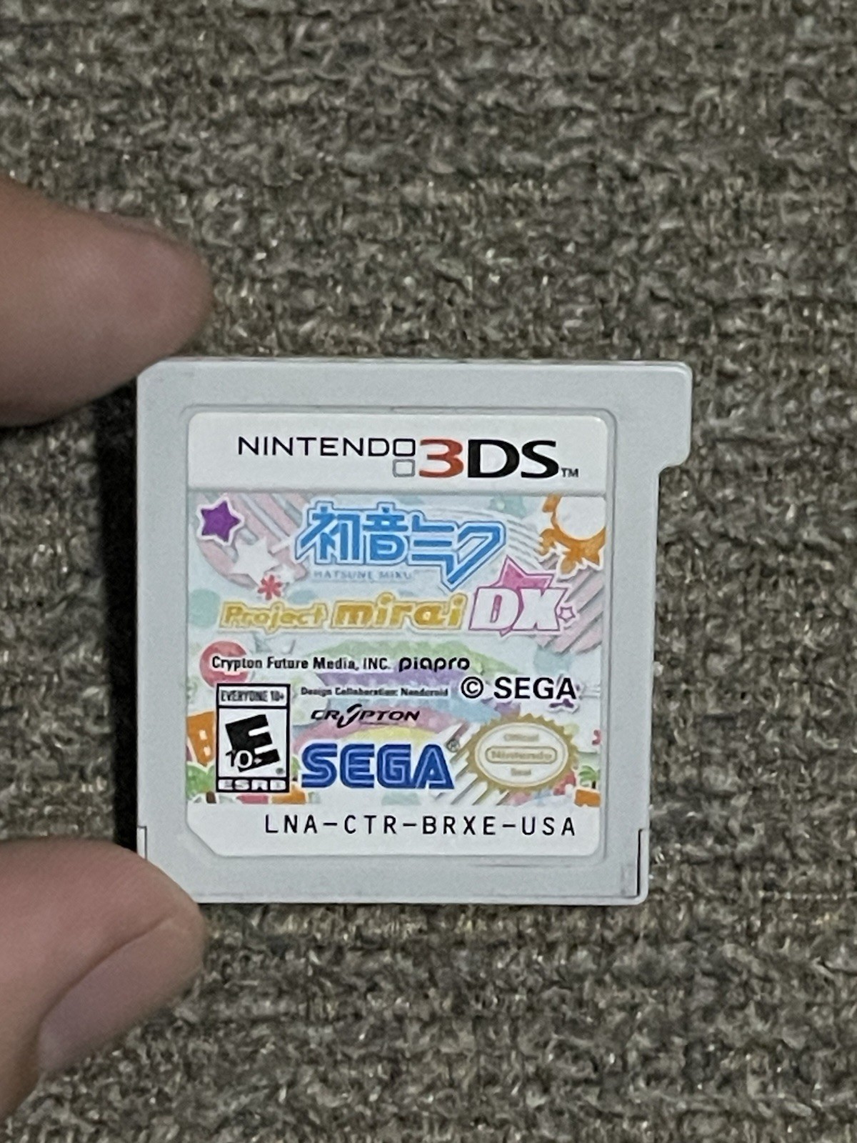Hatsune Miku: Project Mirai DX (Nintendo 3DS, 2015) GAME Only