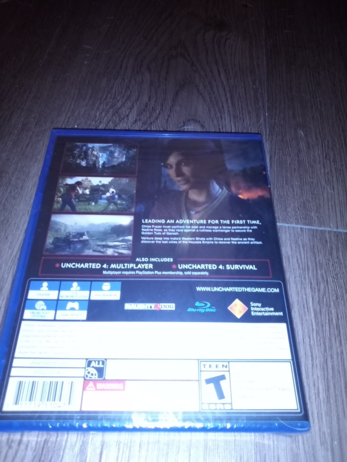 Uncharted: The Lost Legacy (PlayStation 4, 2017)