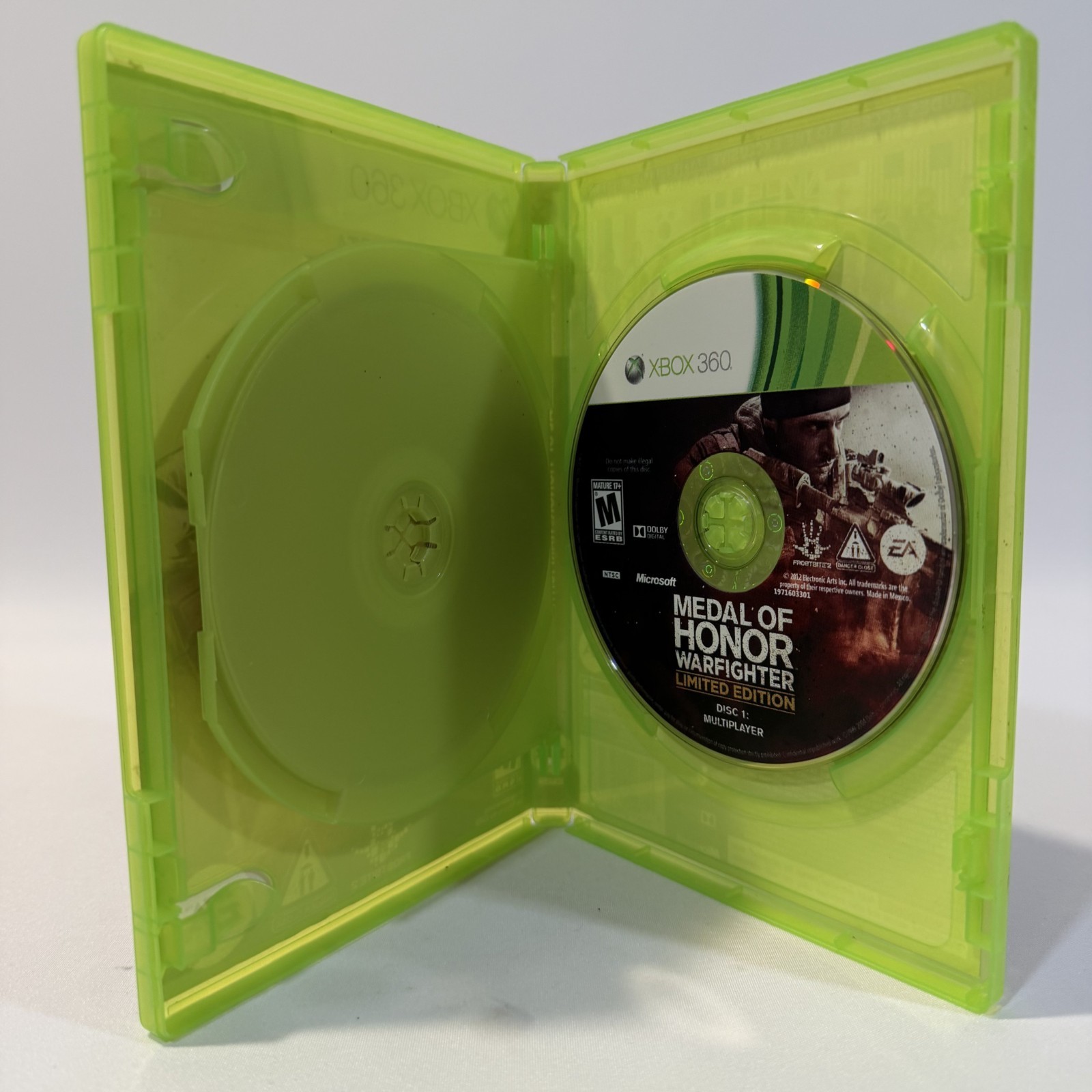 Medal of Honor Warfighter Limited Edition Microsoft Xbox 360 FPS Shooter Game