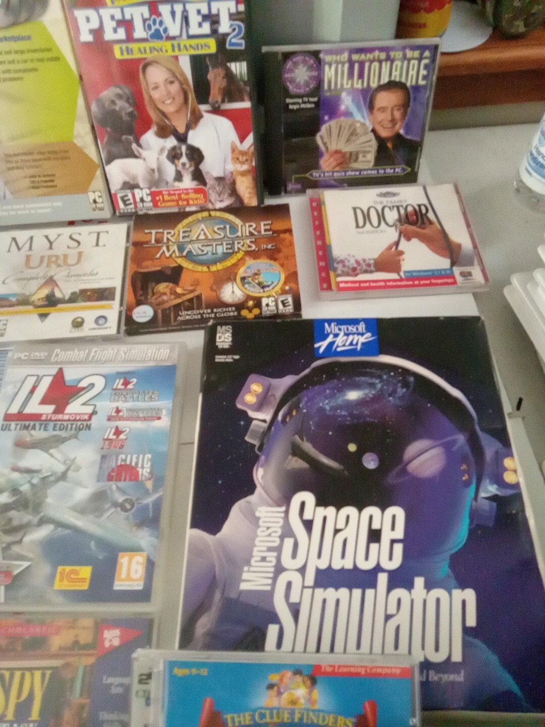 LOT OF 35 rare PC CD-ROM Video games Estate Sale Nice Variety 🇺🇲 T4#289