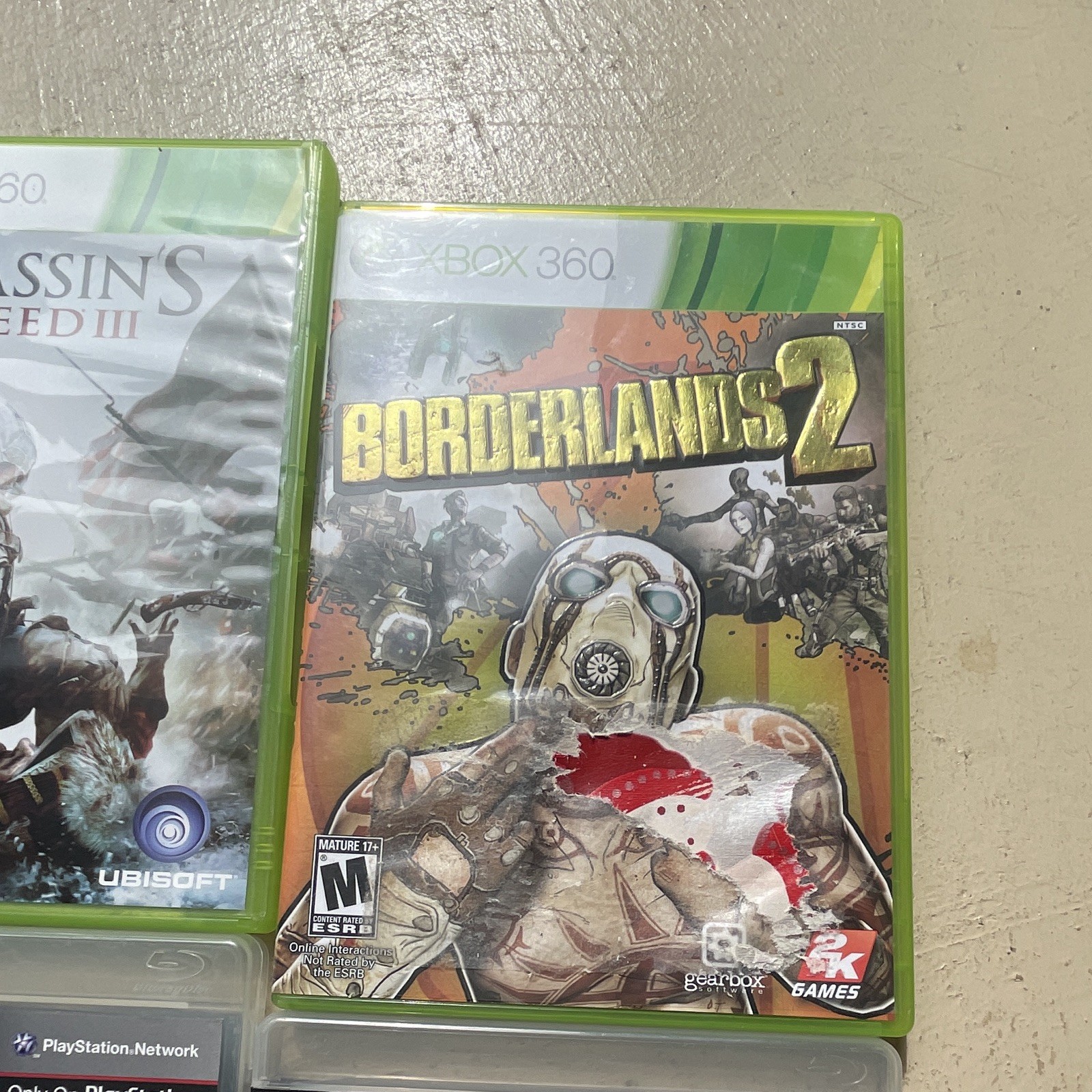 Sonic Mania & Uncharted PS4/PS3 + Xbox 360 Lot: ACIII, Borderlands 2