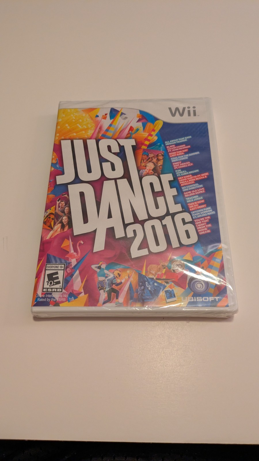 Just Dance 2016 (Nintendo Wii, 2015) New Factory Sealed