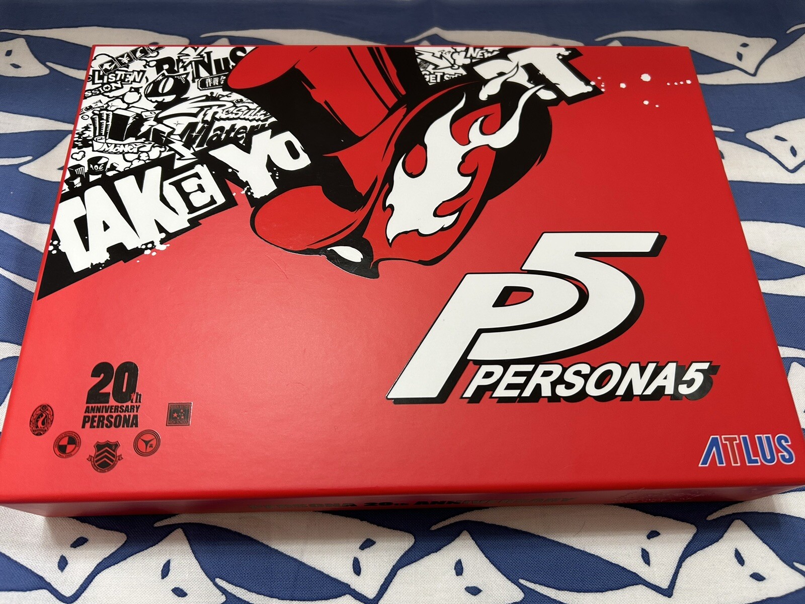 PS4 Persona 5 20th Anniversary Edition Deluxe PlayStation 4 Altus Japan JP Game