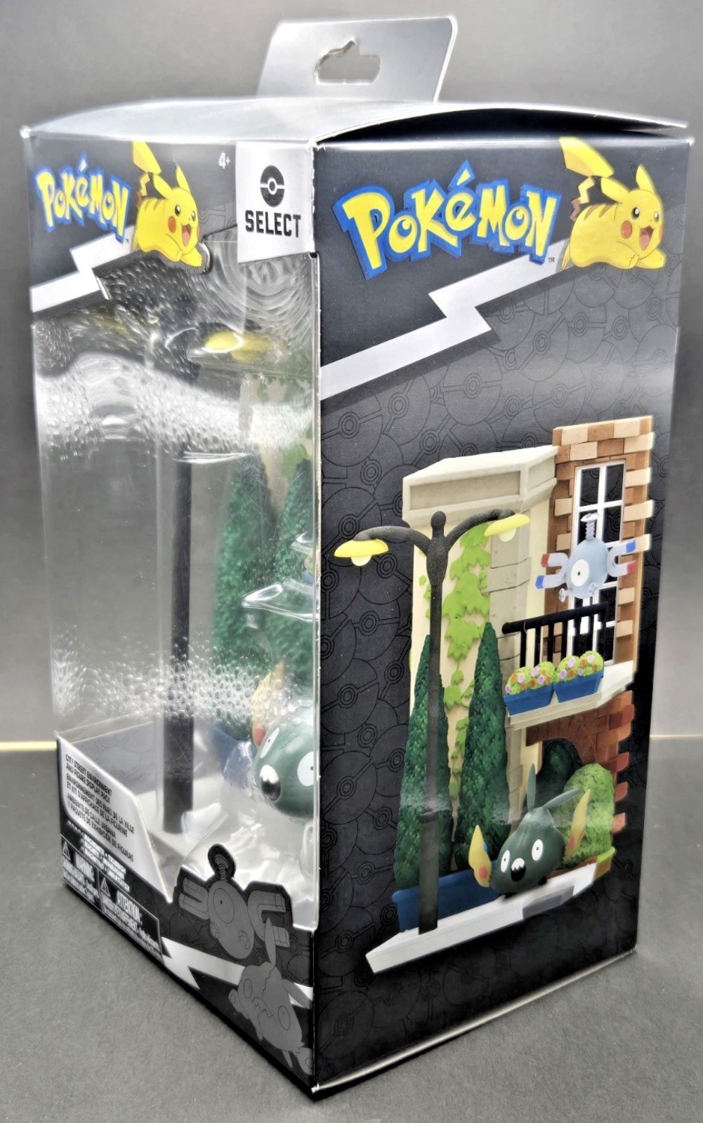 Pokemon Select Series 5 City Street Environment Pack w/ Magnemite & Trubbish !!!