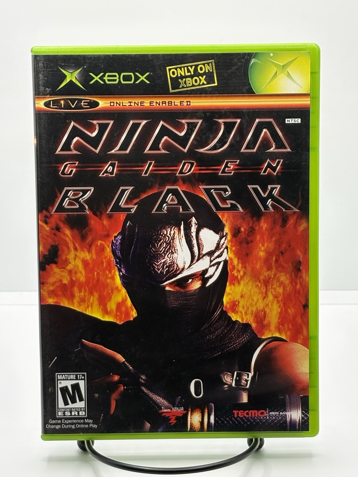 Ninja Gaiden Black (Xbox) COMPLETE CIB w/ Registration Card NTSC *1 OWNER!*